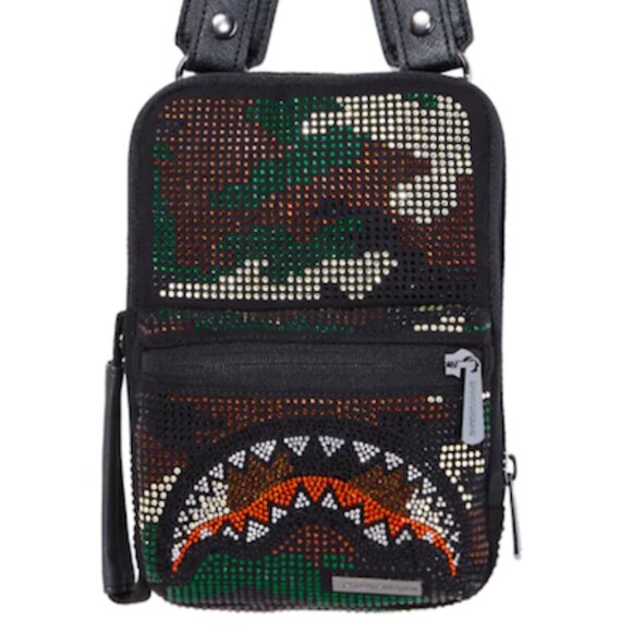 SPRAYGROUND Trinity Camo Crossbody/Sling Bag (Brand New w/Tags "Rare") Unisex - Picture 3 of 14